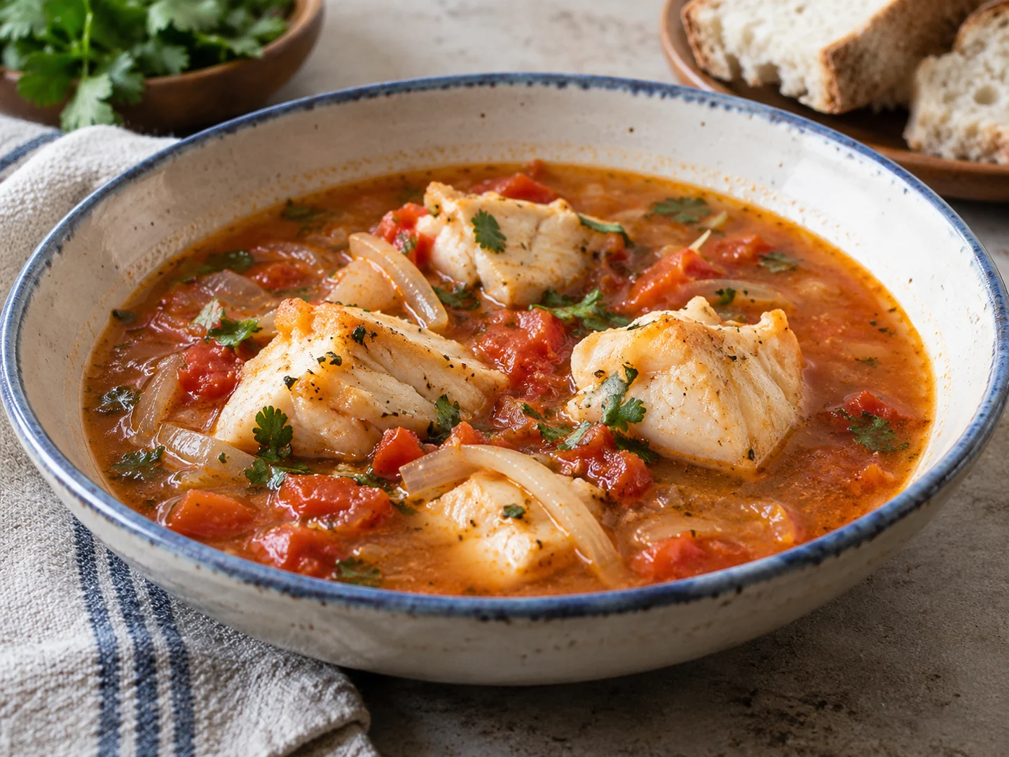 Soupe de poisson mozambicaine