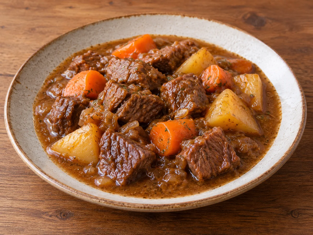 Ragoût de bœuf namibien