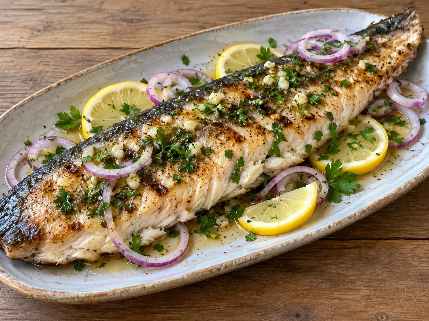 Snoek fumé ou grillé