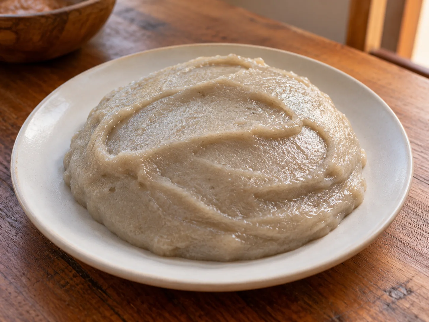 Sosso haourou — pâte de mil au natron