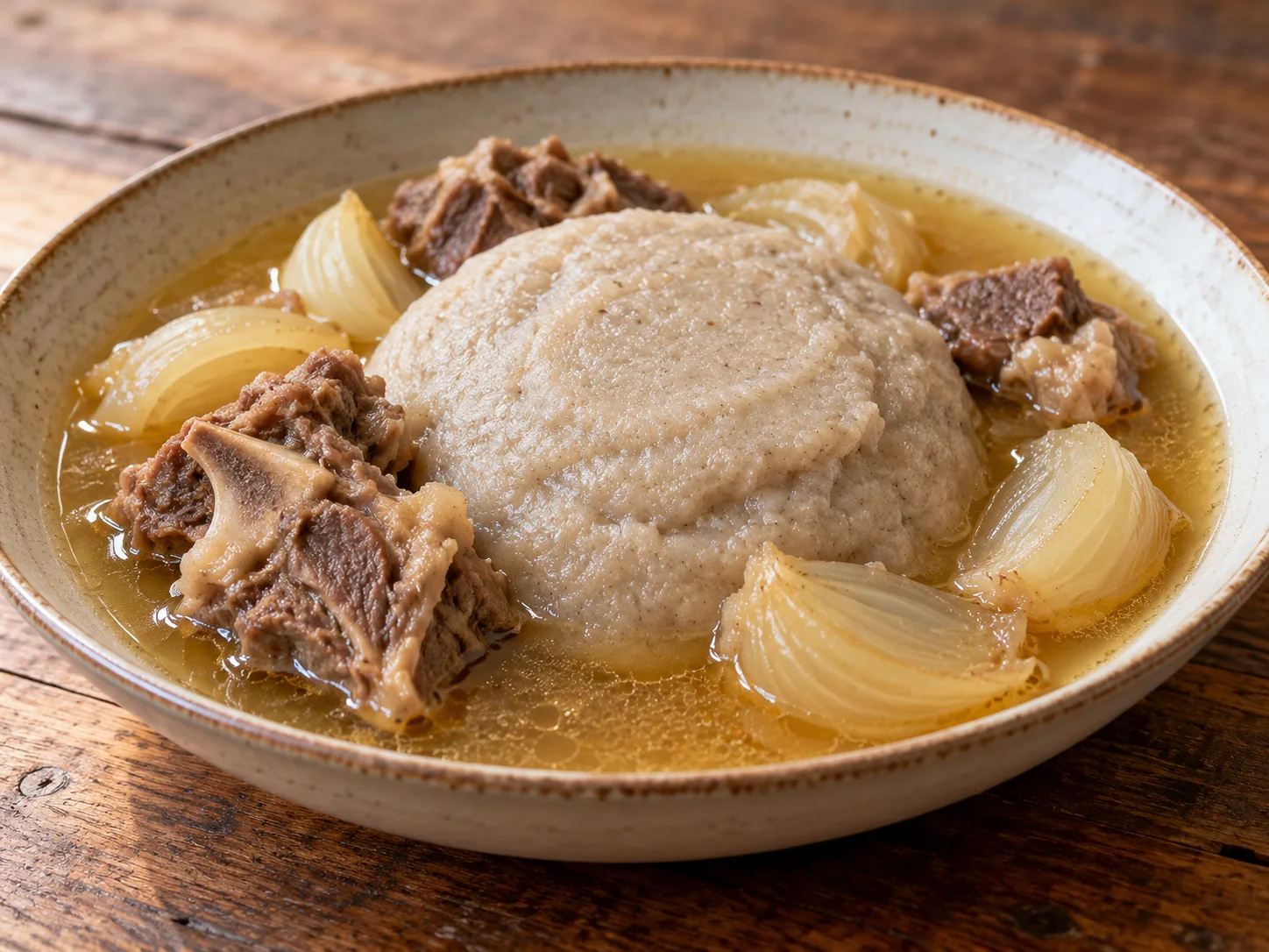 Moukfé touareg au mil et bouillon