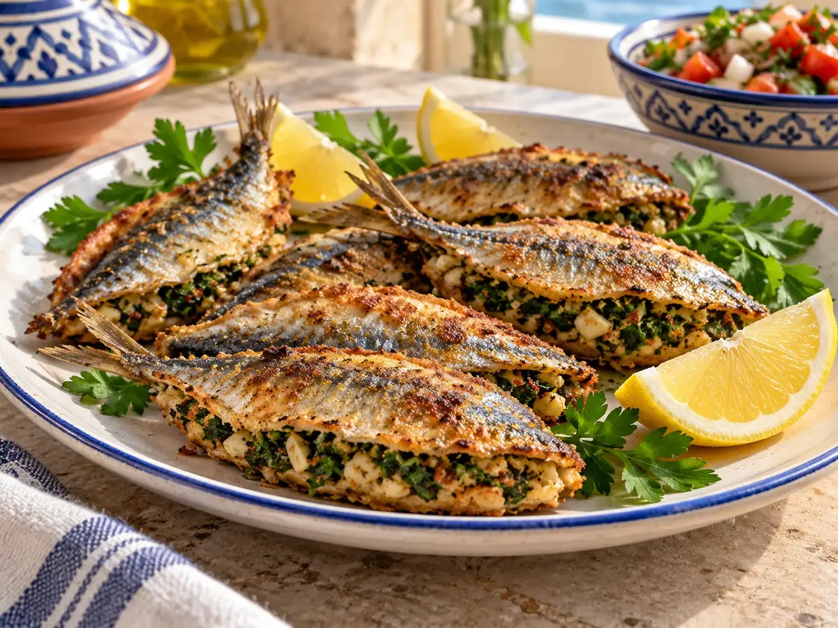 Sardines farcies
