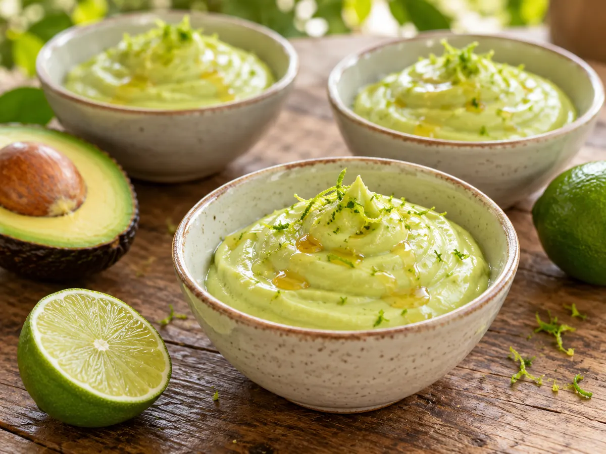 Avocat au citron et au miel