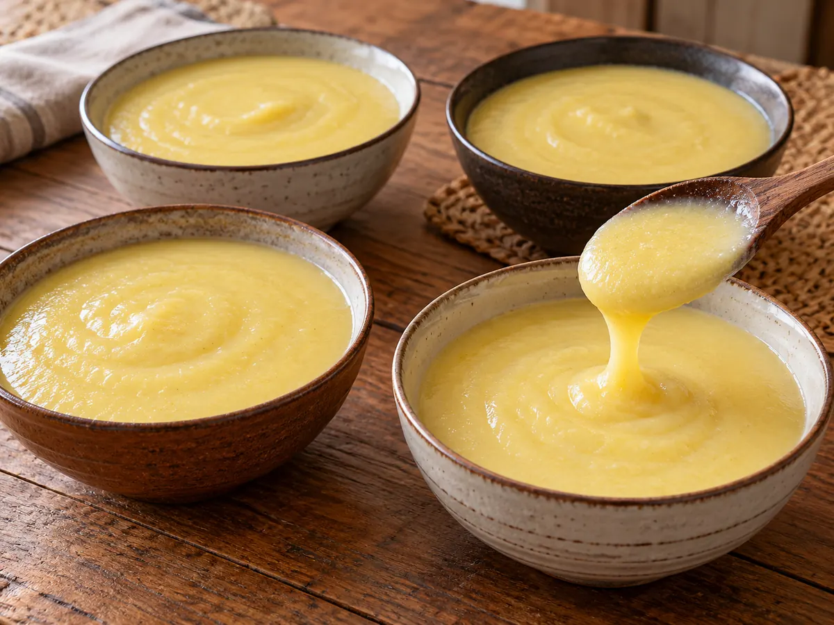 Bouillie de maïs au lait