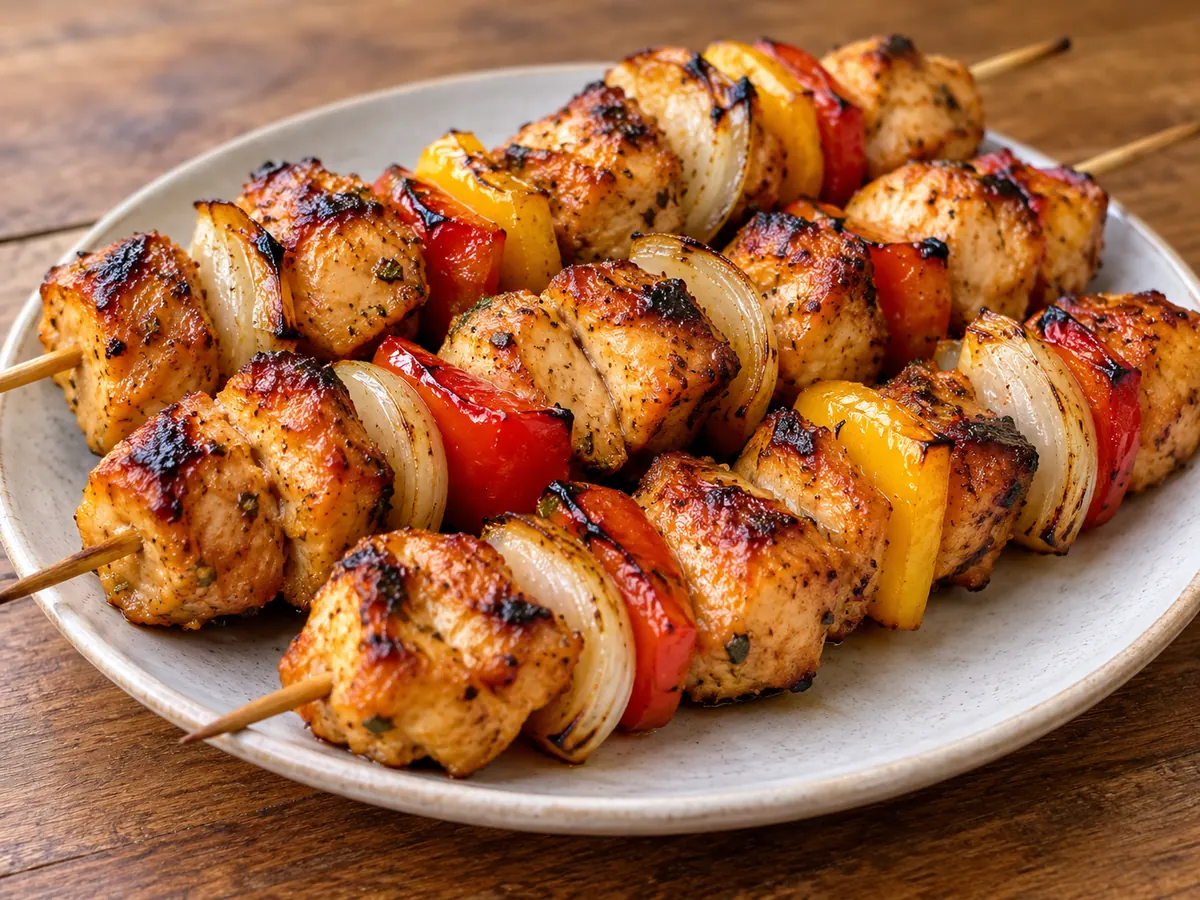 Brochettes de poulet