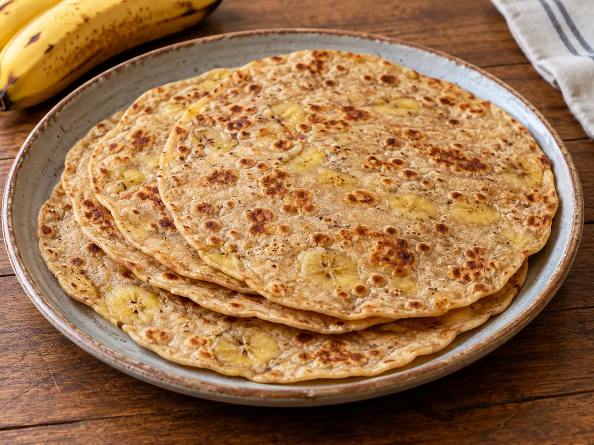 Chapati à la banane