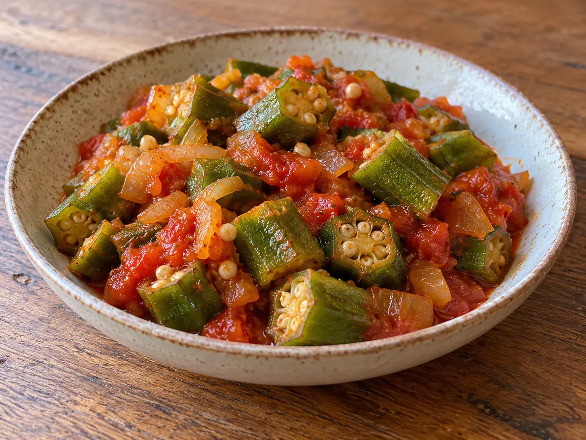Gombo à la tomate