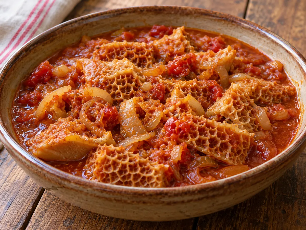 Tripes à la tomate