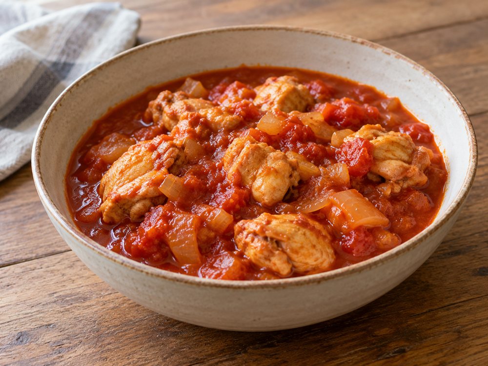 Poulet sauce tomate