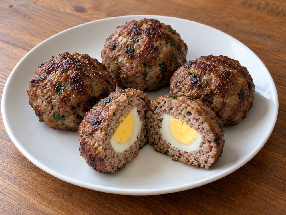 Kefta aux œufs