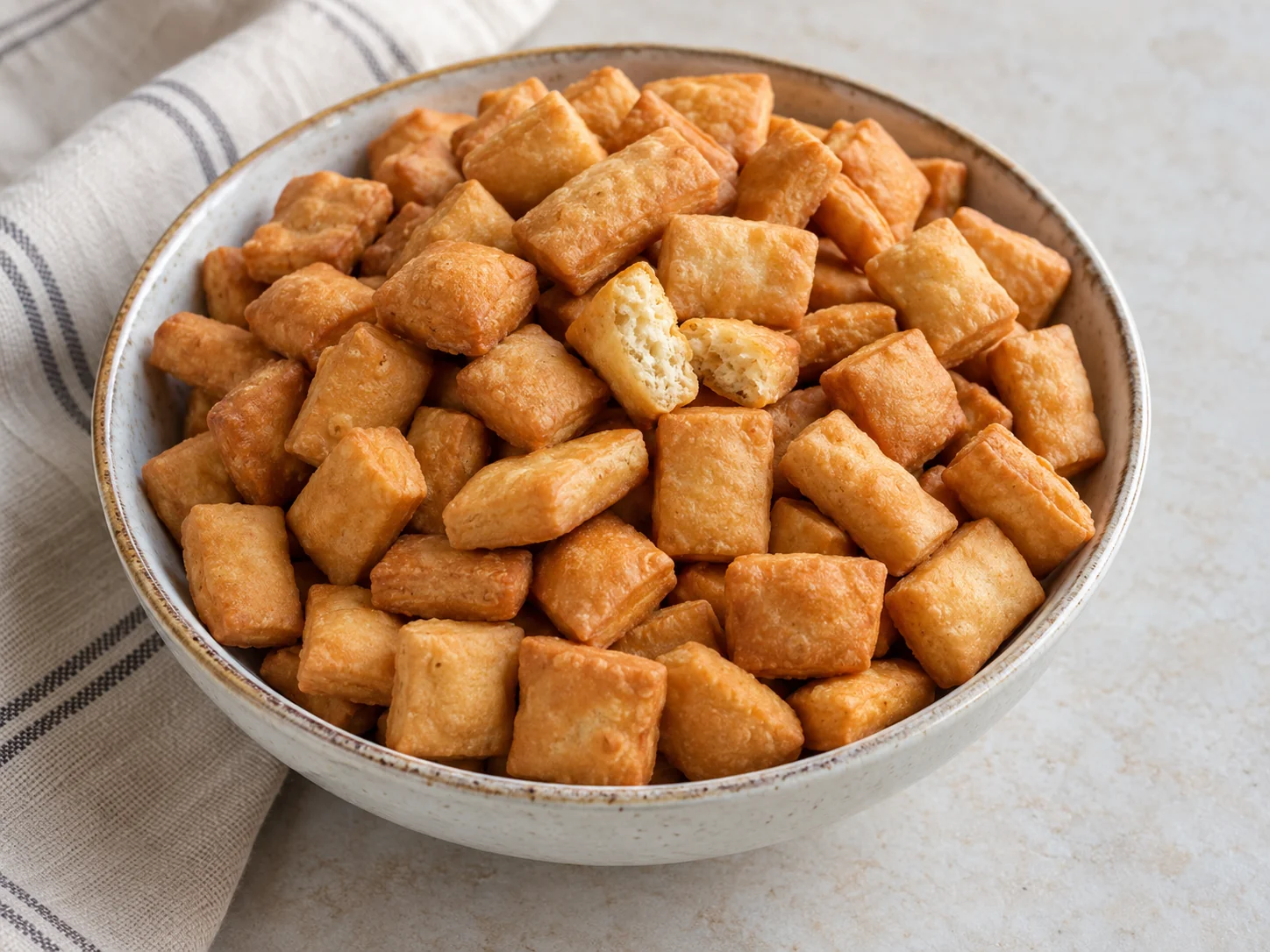 Chin chin — petits biscuits frits à la muscade