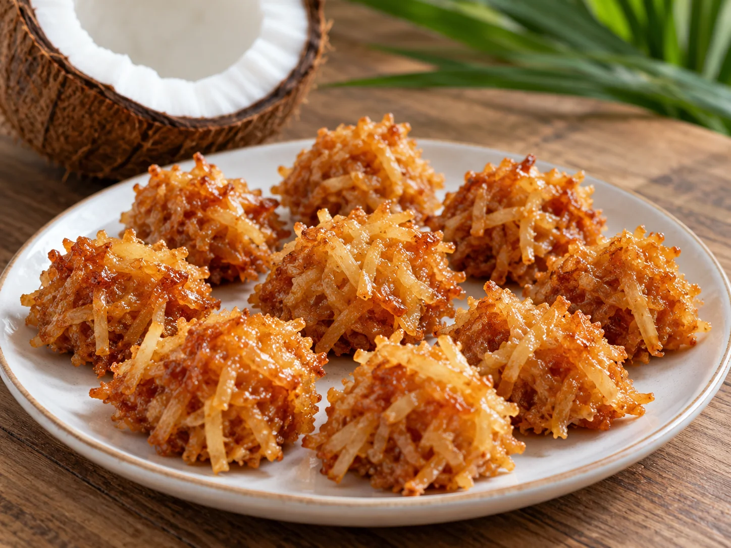 Coconut candy — bouchées nigérianes de coco caramélisée