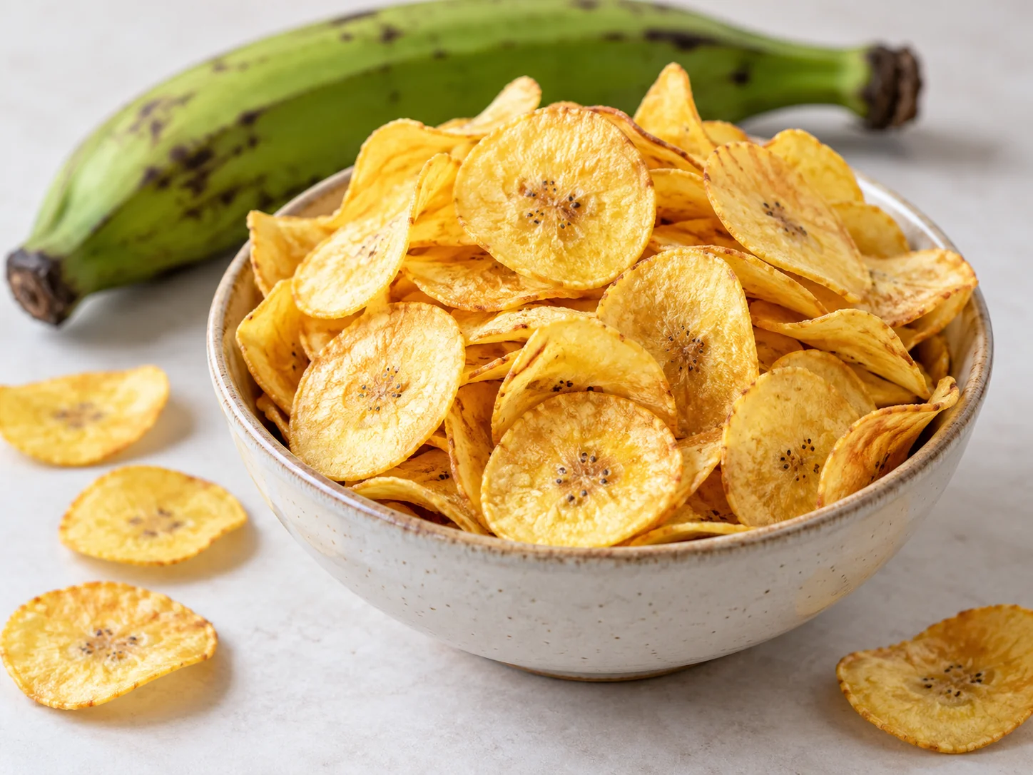 Plantain chips — chips nigérianes de plantain vert