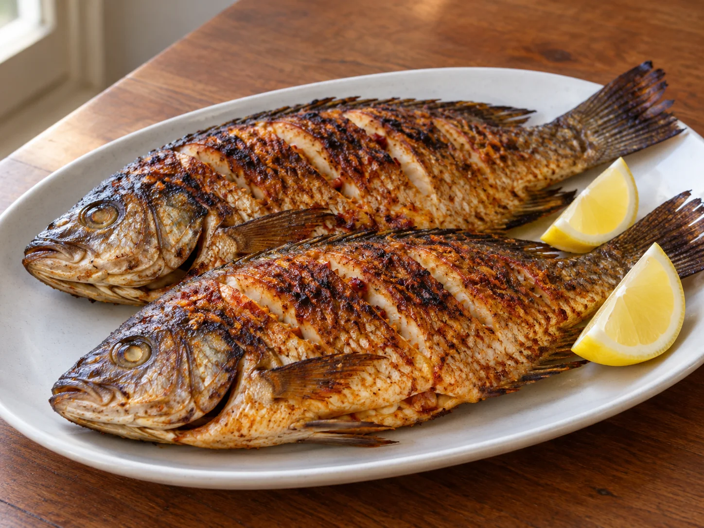 Tilapia grillé