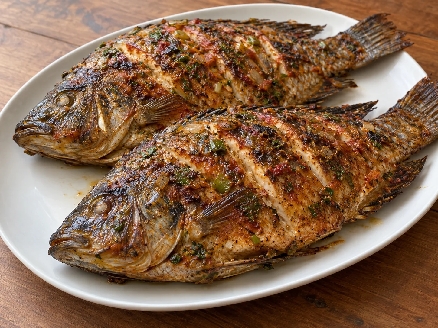 Poisson braisé