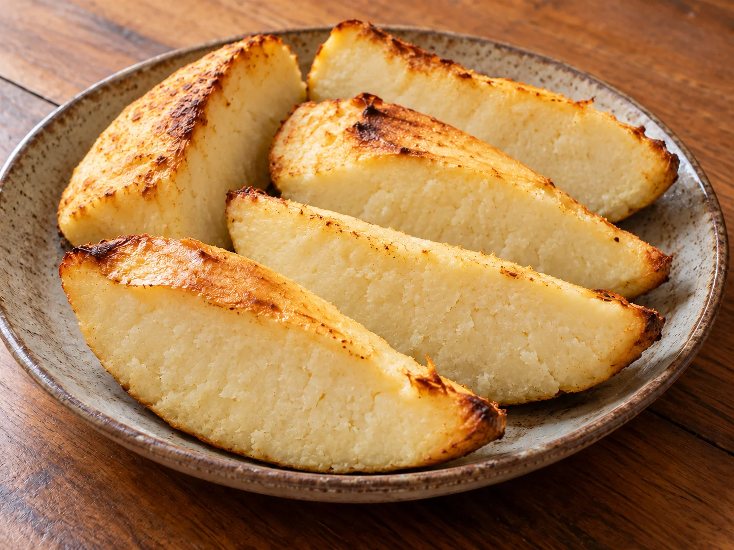 Fruta-pão assada
