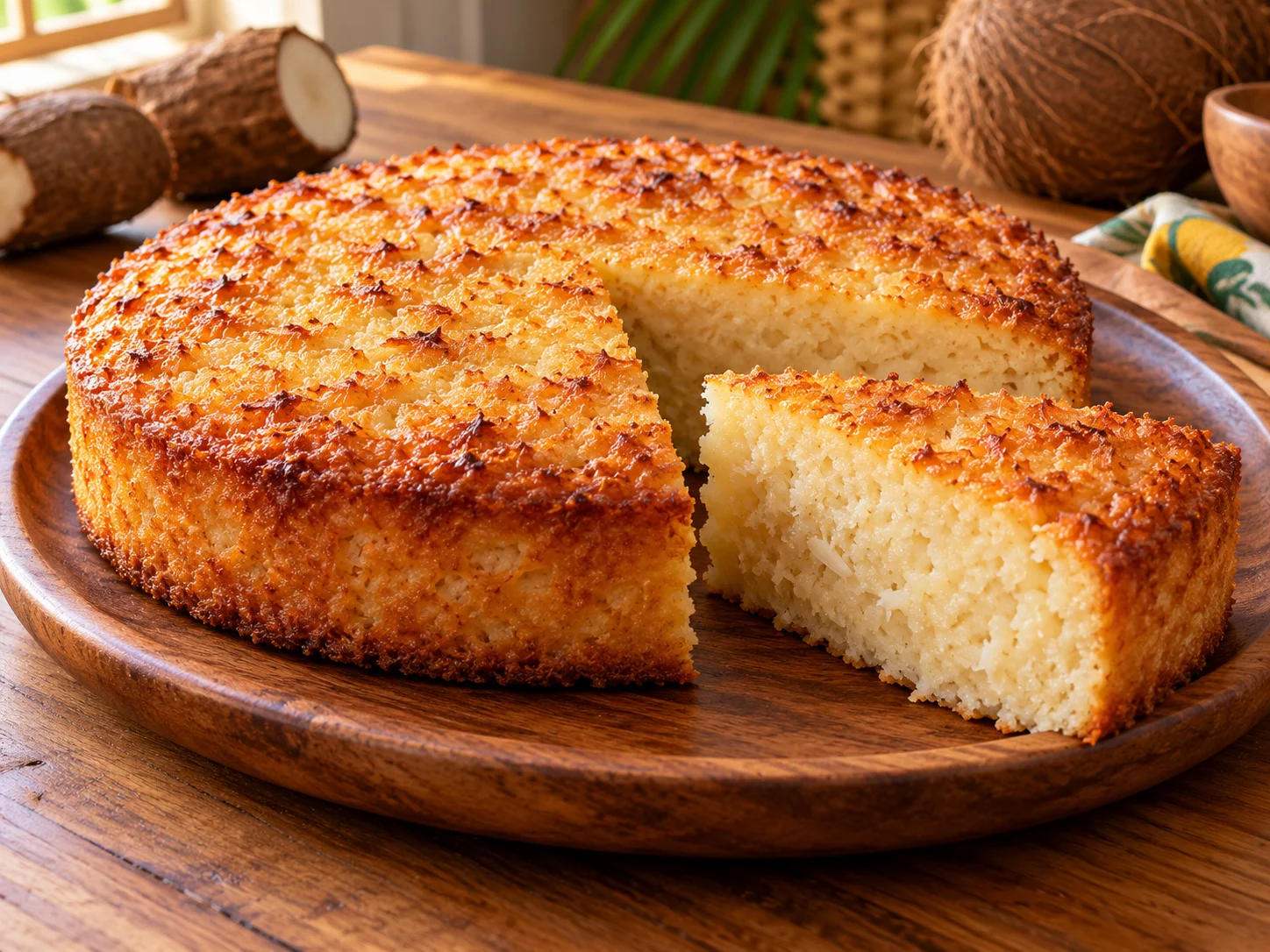 Bolo de mandioca