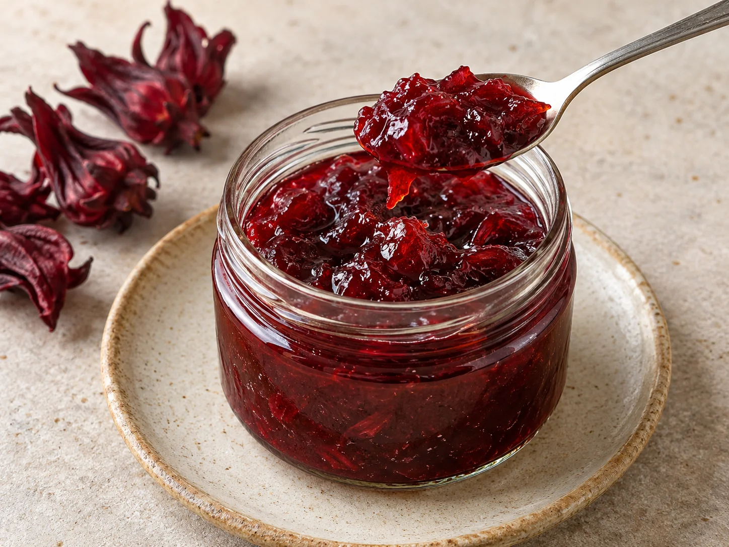 Confiture de bissap