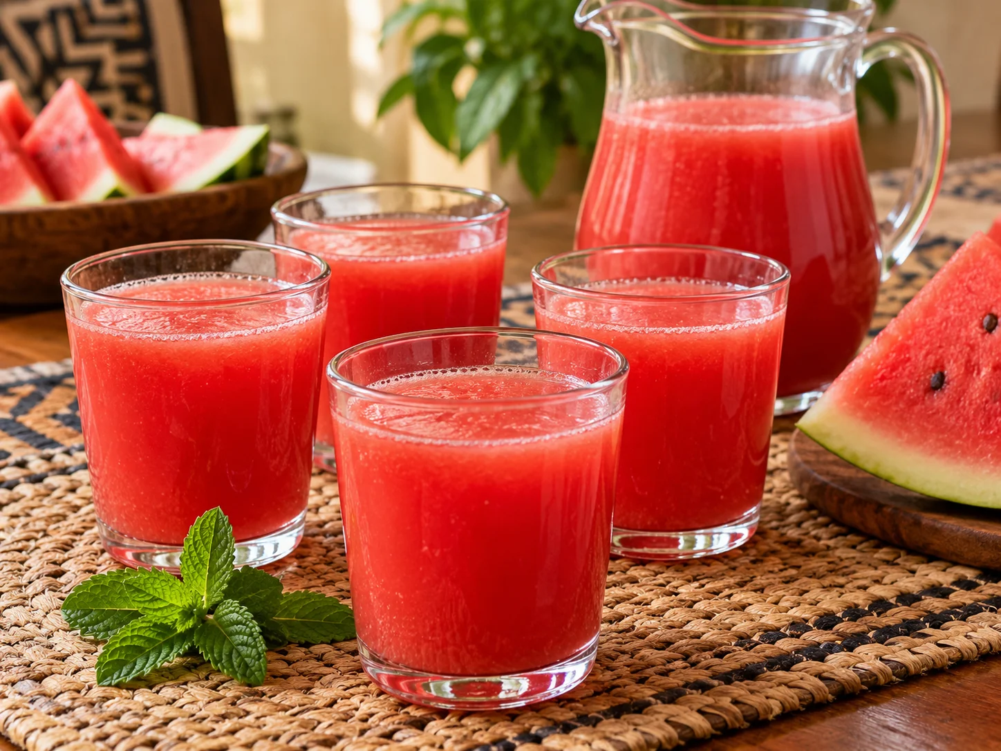 Jus de pastèque