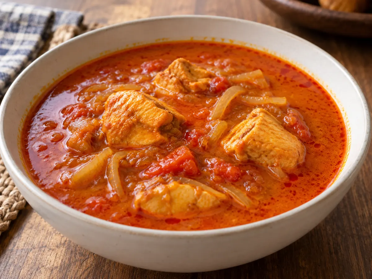 Palm nut soup