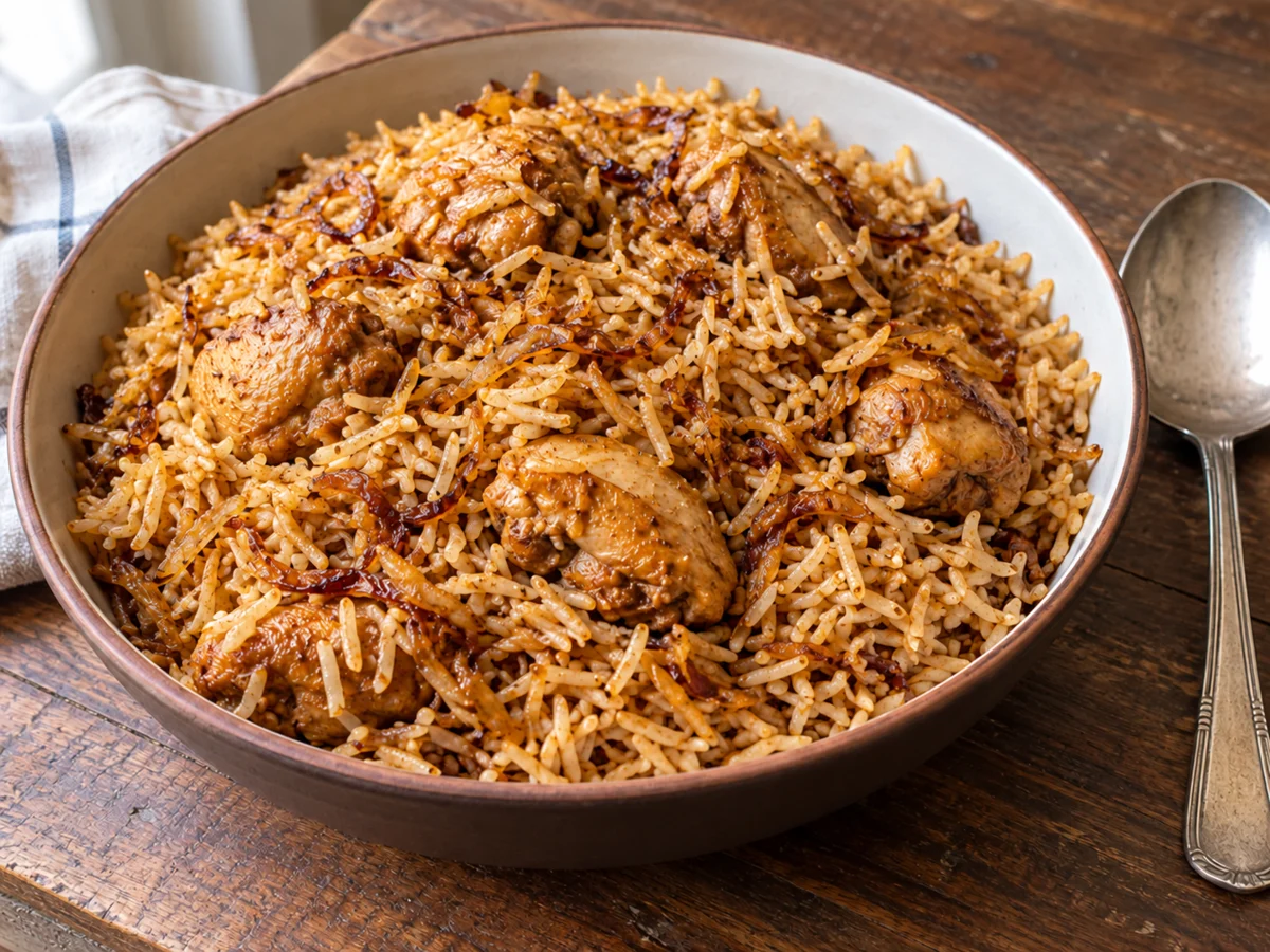 Pilau au poulet