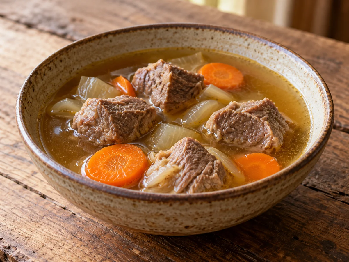 Soupe de chèvre