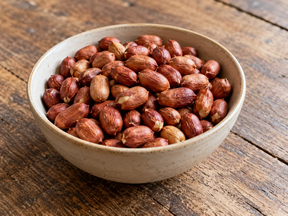 Arachides grillées