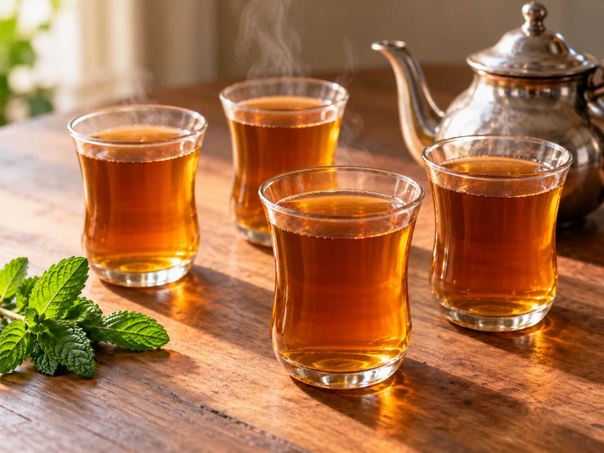 Thé à la menthe